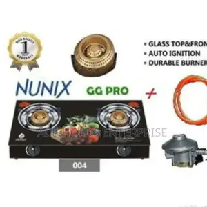Double Burner Complete Glass Top Cooker.