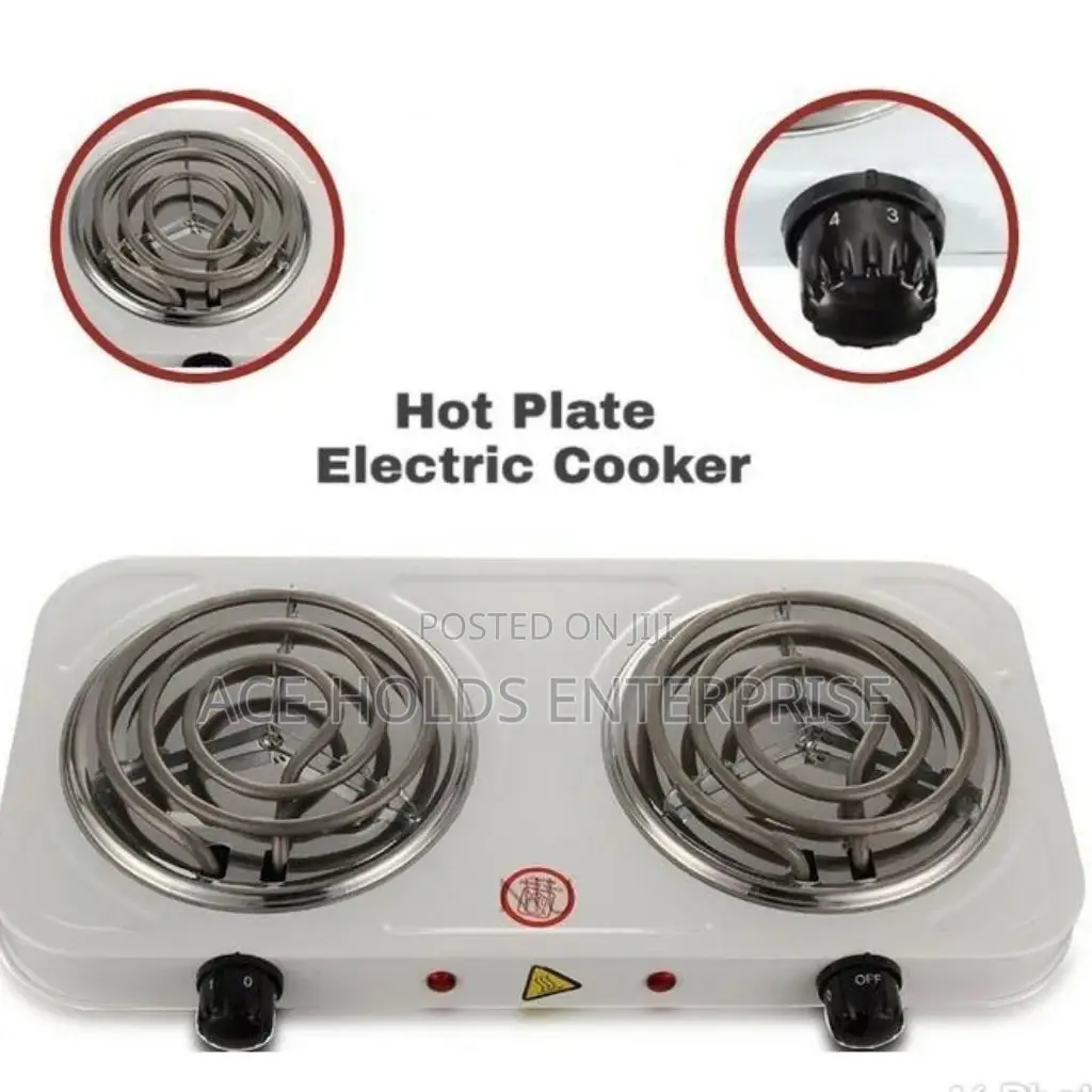 Double Plate Coil Electric Cooker.