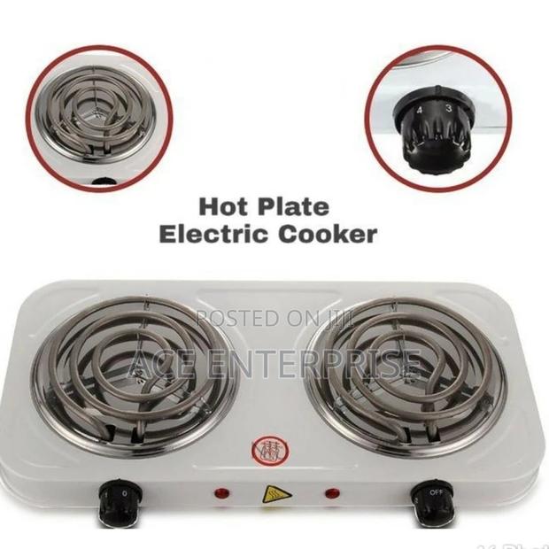 Double Plate Coil Electric Cooker.