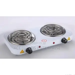 2 Burner Electric Coil With Autoignition.