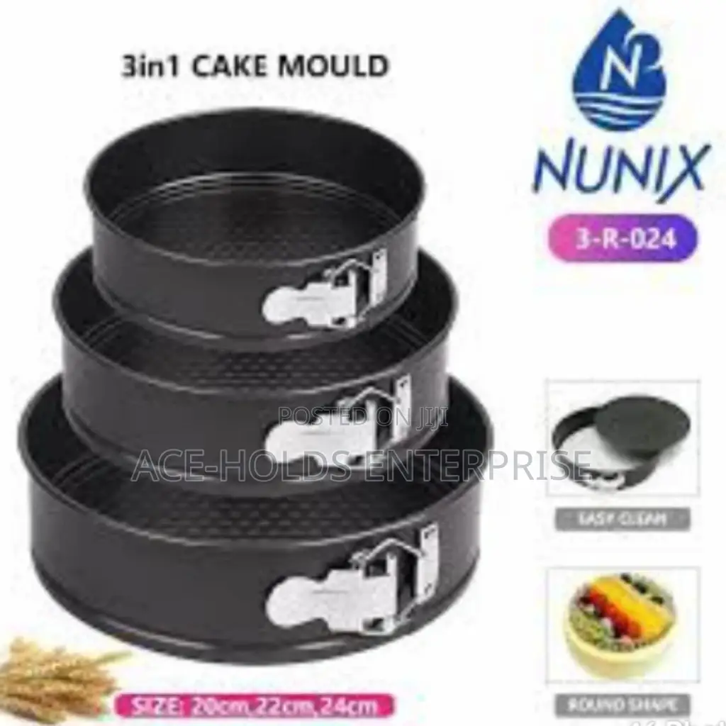 Nunix 3 in 1 Baking Tins
