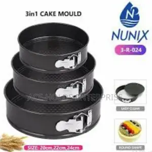 Nunix 3 in 1 Baking Tins