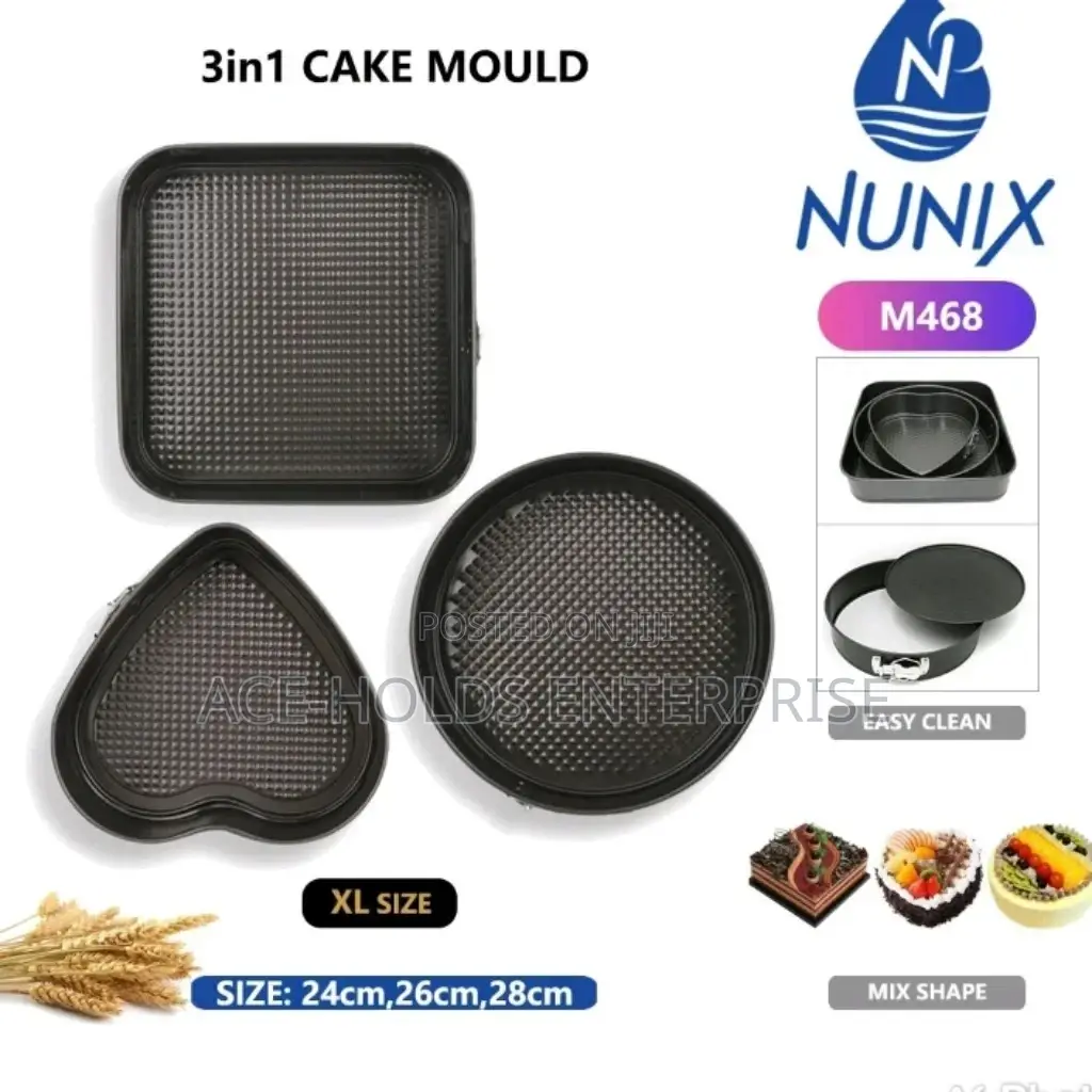 Cake Mould Mix 24-26-28