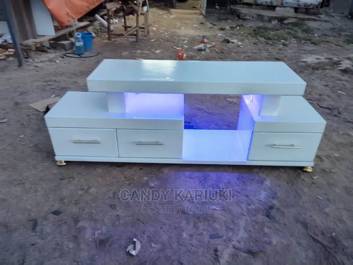 White TV Stand