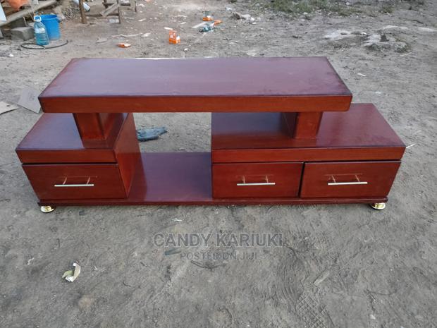 Brown TV Stand - main view