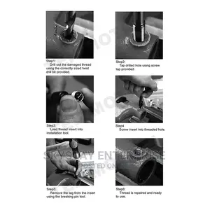 Thread Repair Helicoil Kit