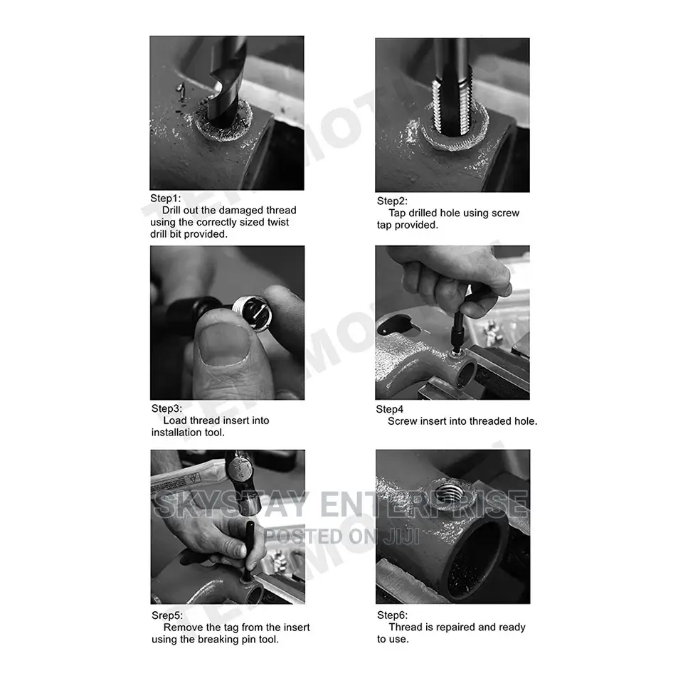 Thread Repair Helicoil Kit