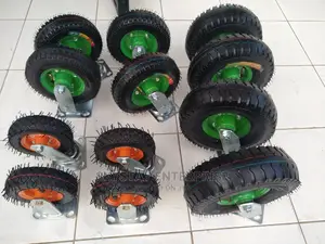 Castor Wheels Pneumatic 6 Inch
