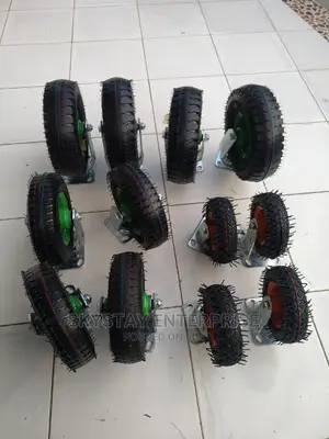 Castor Wheels Pneumatic 6 Inch
