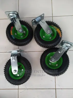 Castor Wheels Pneumatic 8 Inch