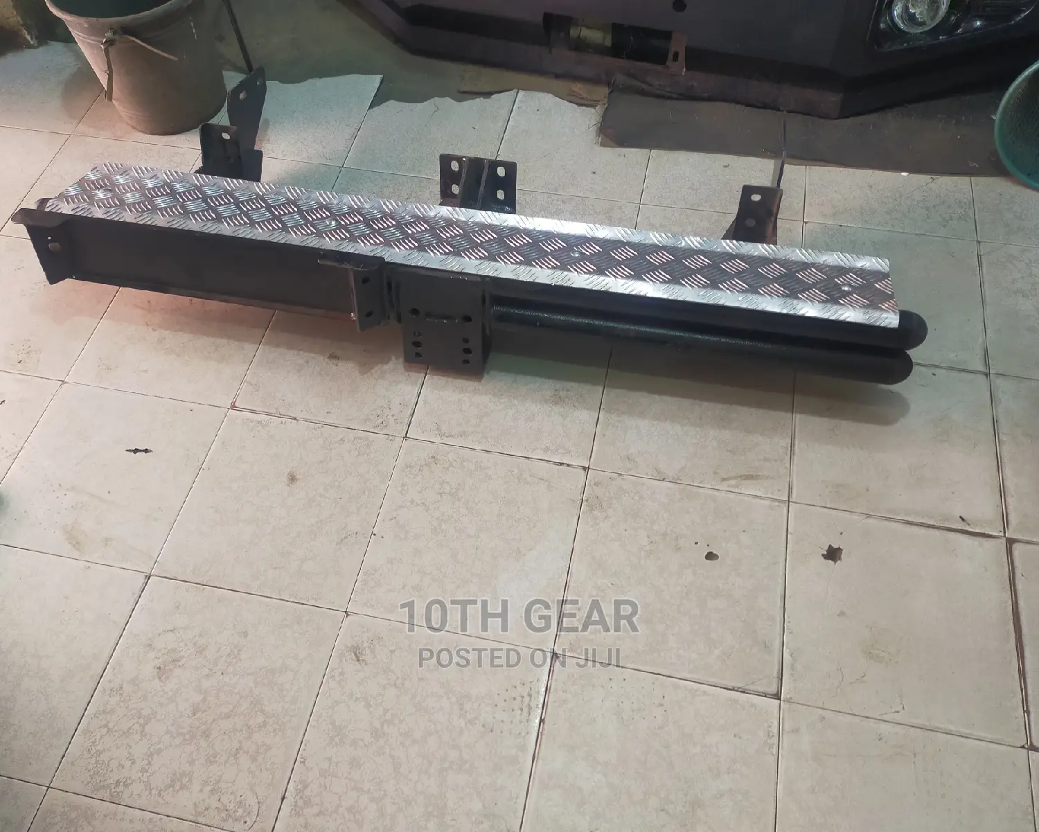 Hilux Vigo Rear Bumper Heavy Duty Metal Imported