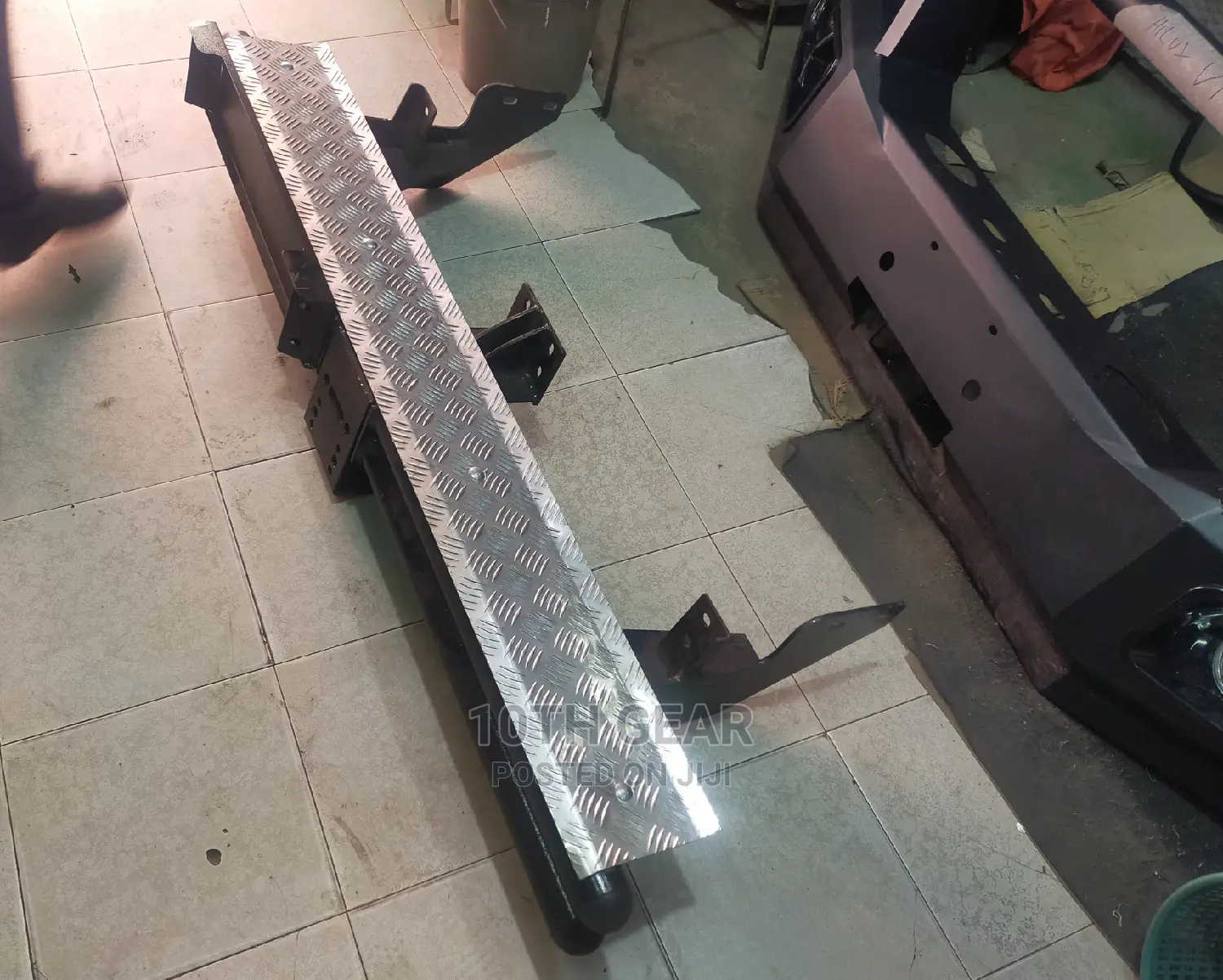 Hilux Vigo Rear Bumper Heavy Duty Metal Imported