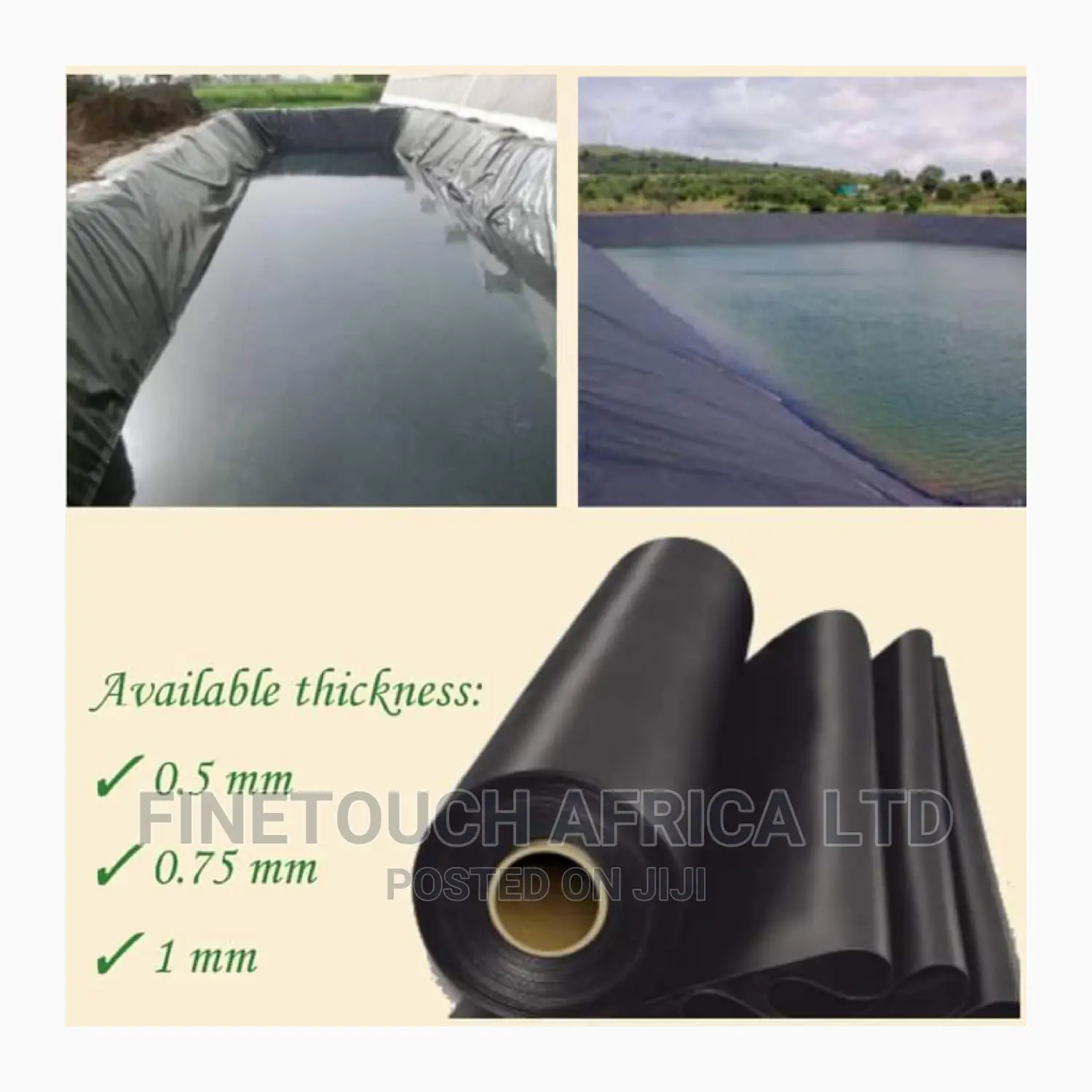 Dam/(Pond) Liners 0.5mm