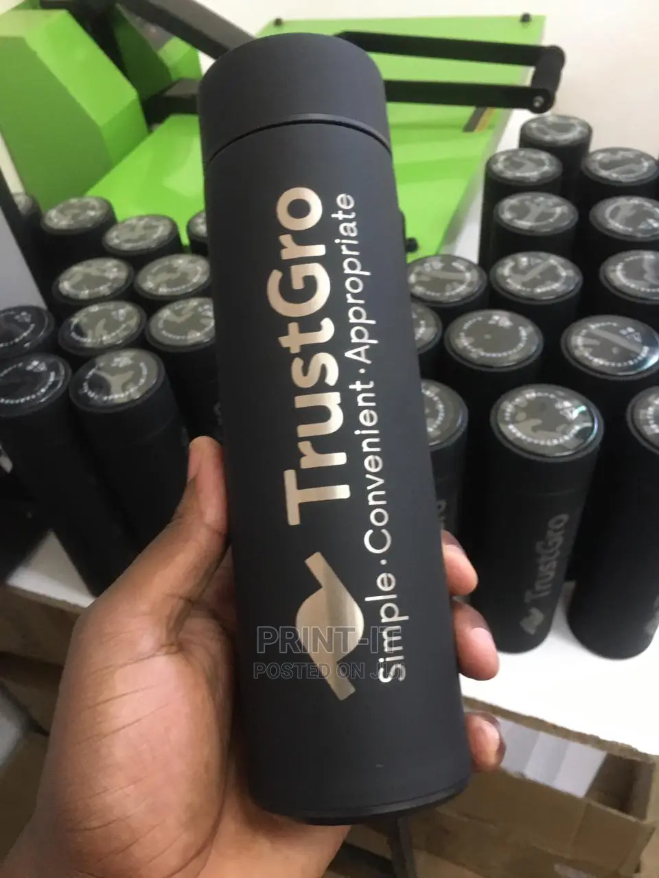 Thermal Flask Branding.