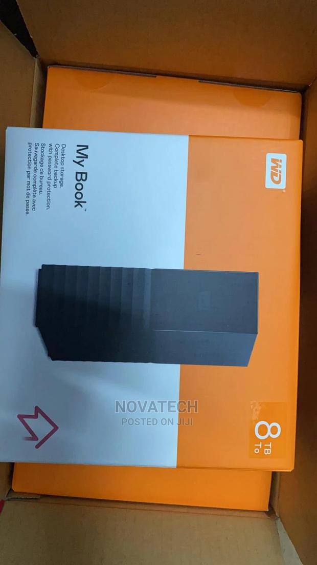 8TB WD External Hard Drive Disk - main view