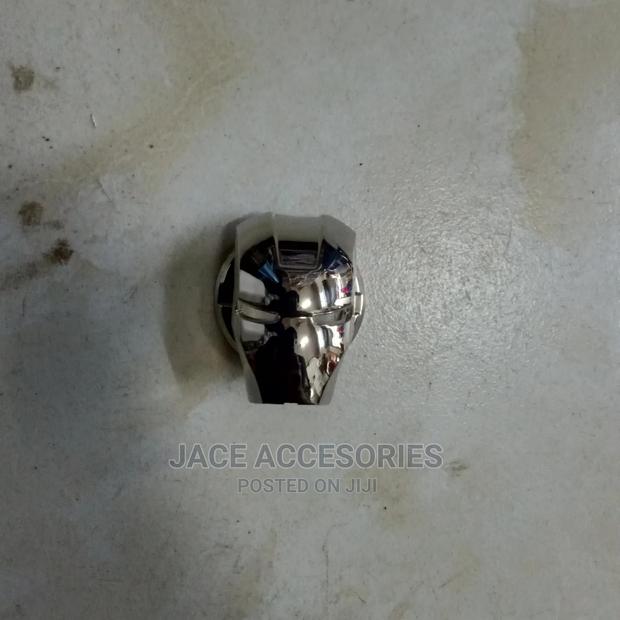 Grey Iron Man Car Ignition Decoration