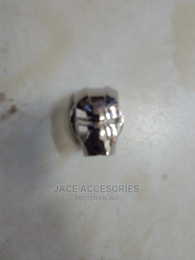 Grey Iron Man Car Ignition Decoration - thumbnail 2