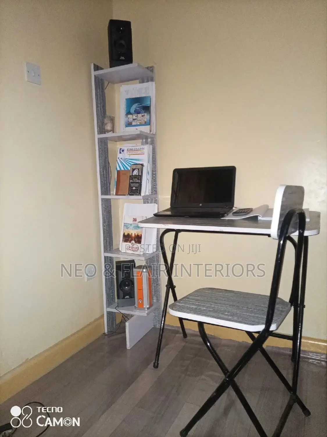 Study Table , Chair N Book Shelves (Foldable)