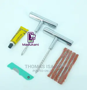 All Metal Heavy Duty Tubeless Puncture Repair Kit