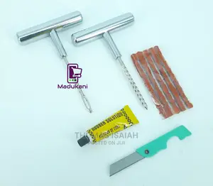 All Metal Heavy Duty Tubeless Puncture Repair Kit