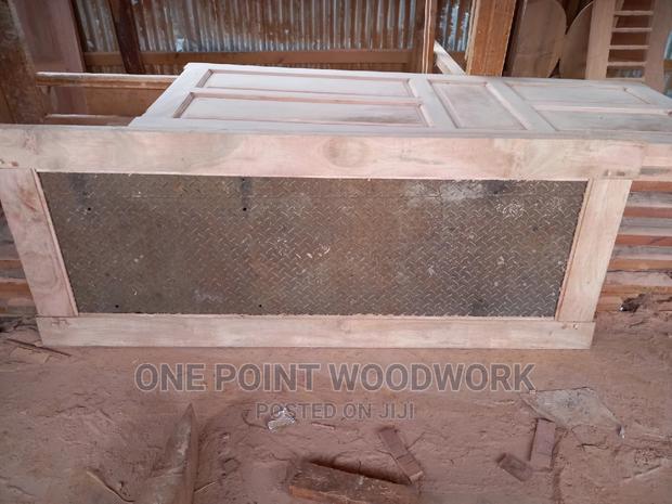 Security Doors Fitted With Metal - main view