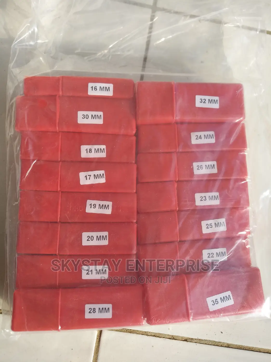16pcs Malpa Drill Bits