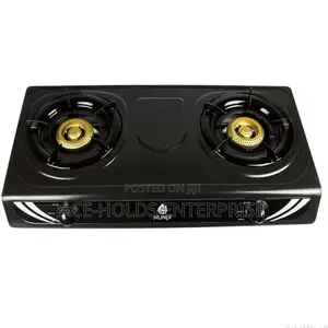 Black Nunix Two Burner Cooker.