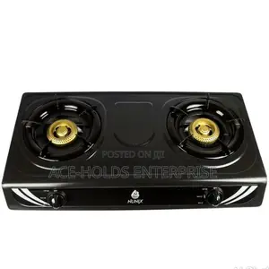 Autoignition Black 2 Burner Black Cooker.