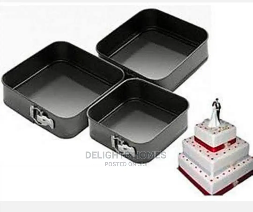3pcs Set of Baking Tins
