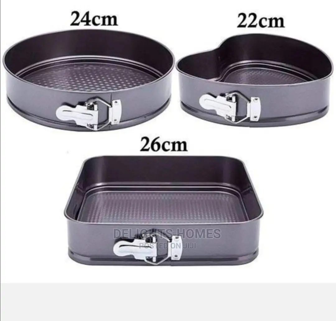 3pcs Set of Baking Tins