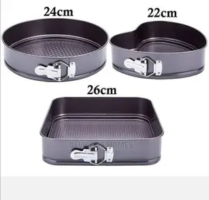 3pcs Set of Baking Tins