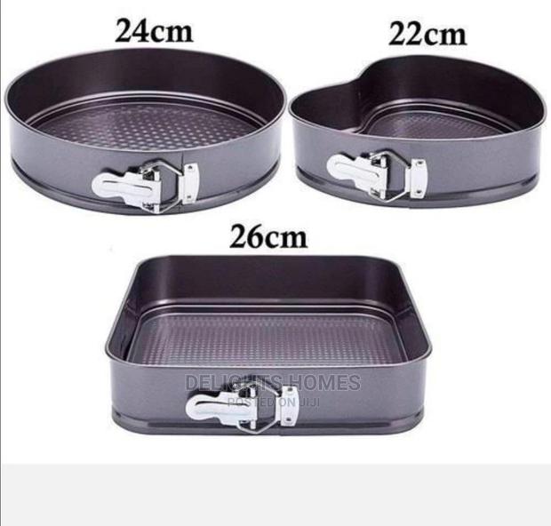 3pcs Set of Baking Tins - thumbnail 3