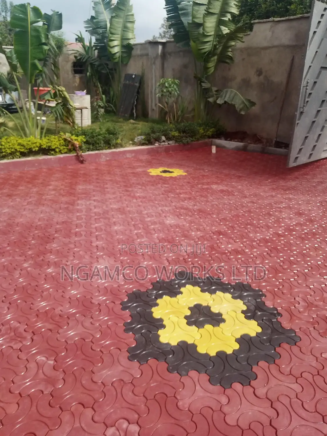 Coloured Cabro Pavers