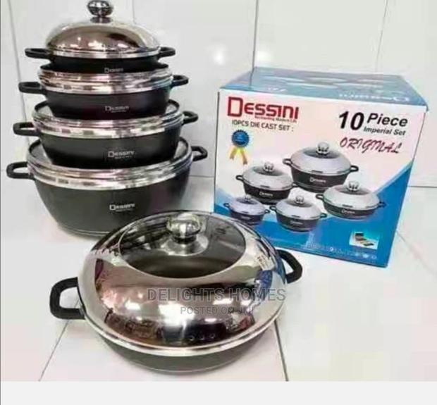 10pc Dessini Black Nonstick*
