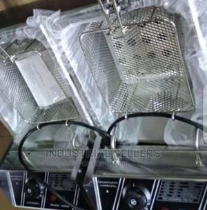 Movable Double Deep Fryer - thumbnail 2