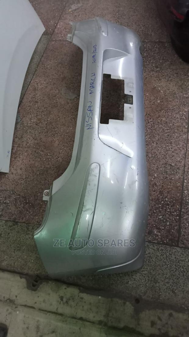 Nissan March 2012 Back Bumper - main view