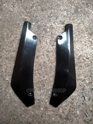 2pcs Auto Rear Lip Bumper Wrap Angle Splitters Spoiler
