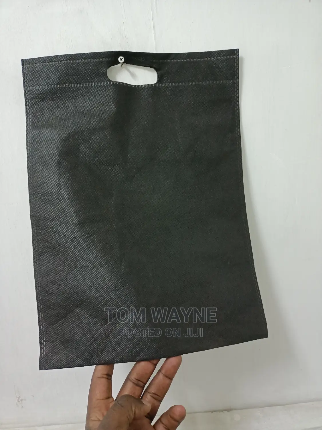 Black Bags That Can Also Be Printed With Shop Name, Logo