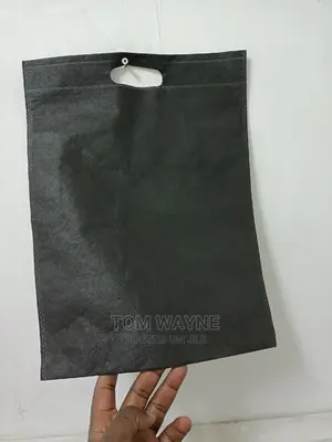Black Bags That Can Also Be Printed With Shop Name, Logo