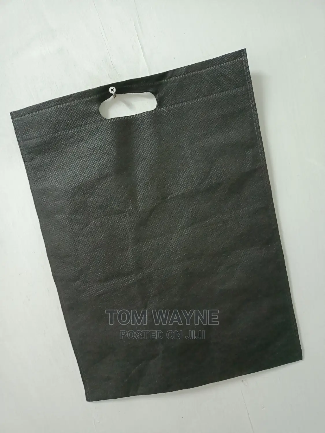 Black Bags That Can Also Be Printed With Shop Name, Logo