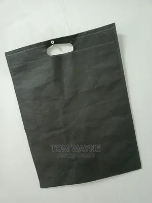 Black Bags That Can Also Be Printed With Shop Name, Logo