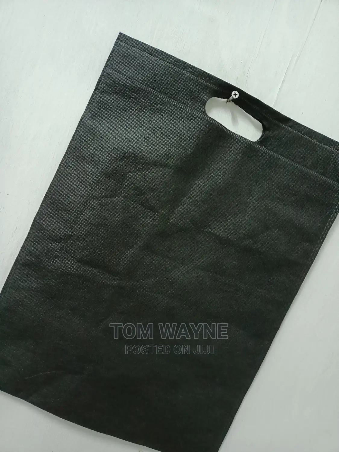 Black Bags That Can Also Be Printed With Shop Name, Logo
