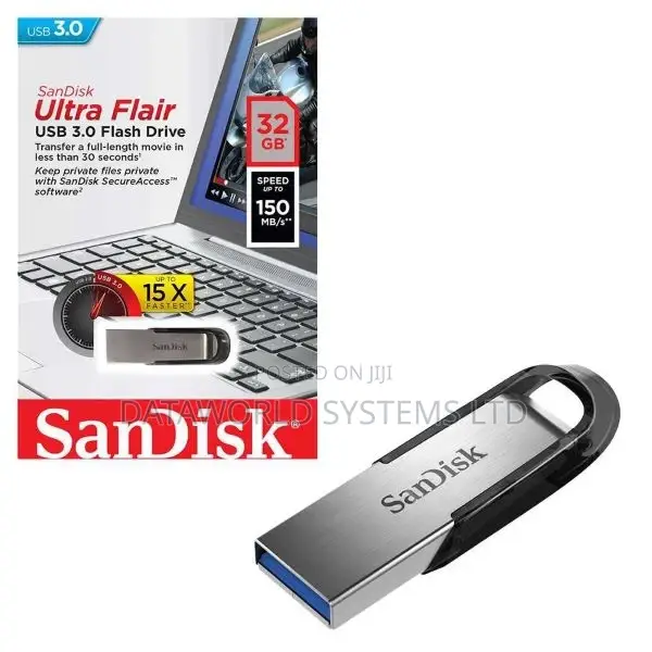 Sandisk Ultra Flair USB 3.0 Flash Drive 32GB