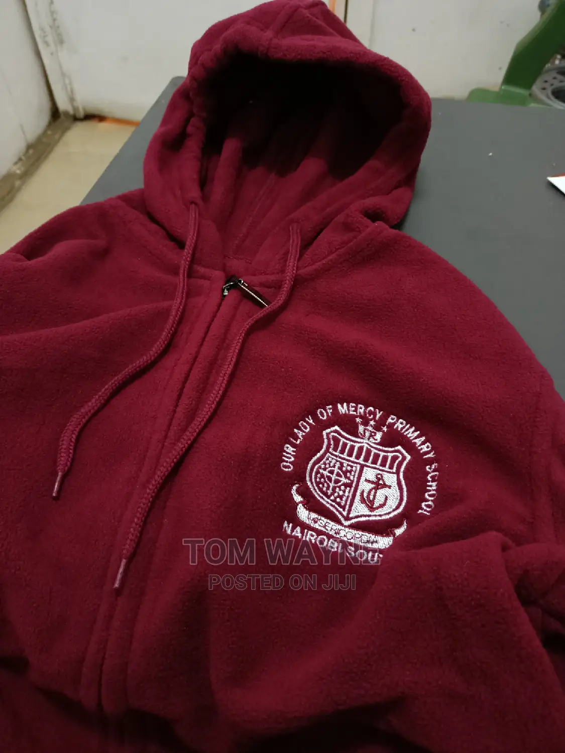Maroon School Fleece Jackets