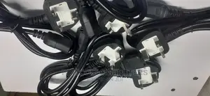 Desktop Power Cables - White Fuse 3 Pin