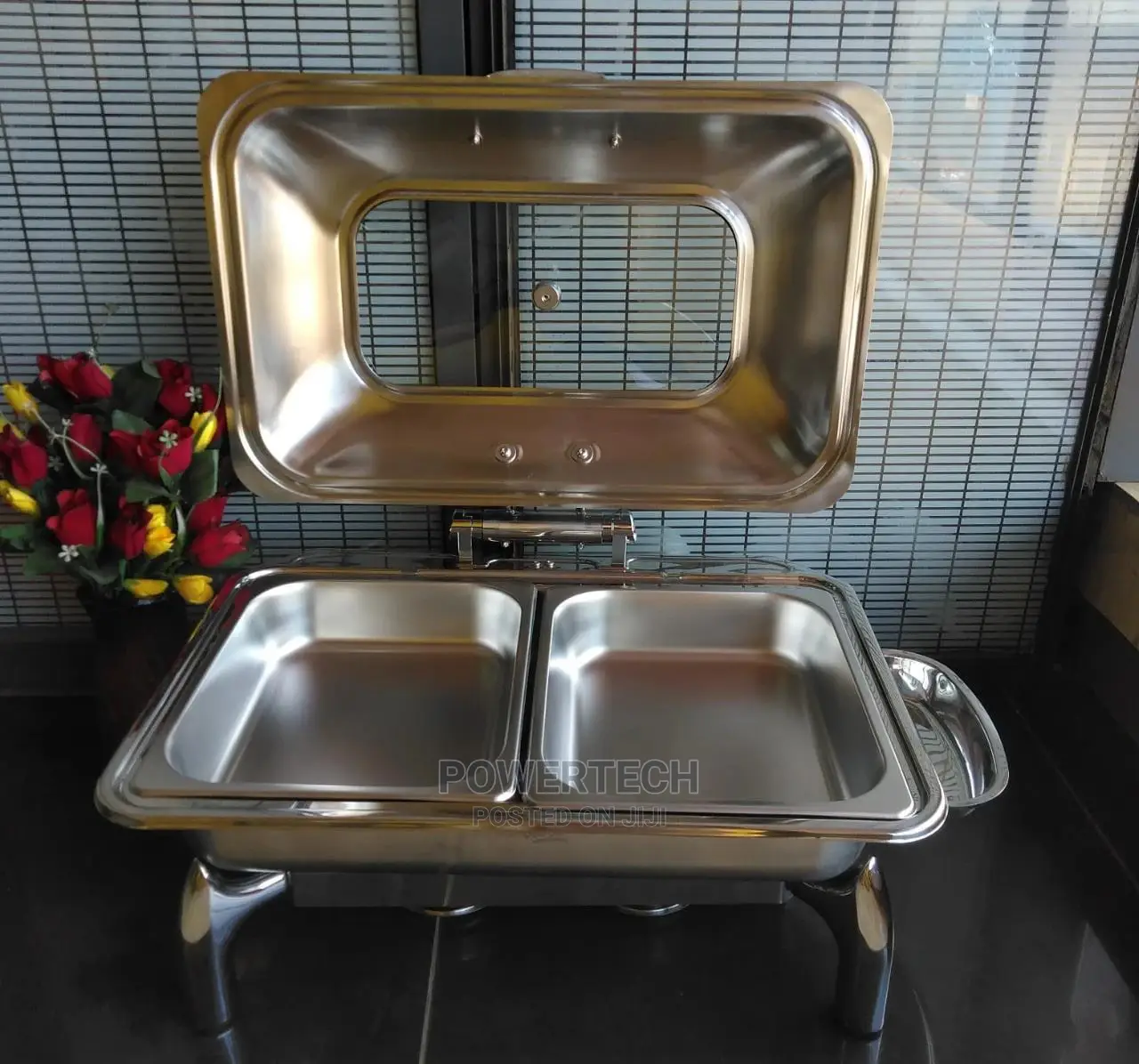 Roll Top Chaffing Dish