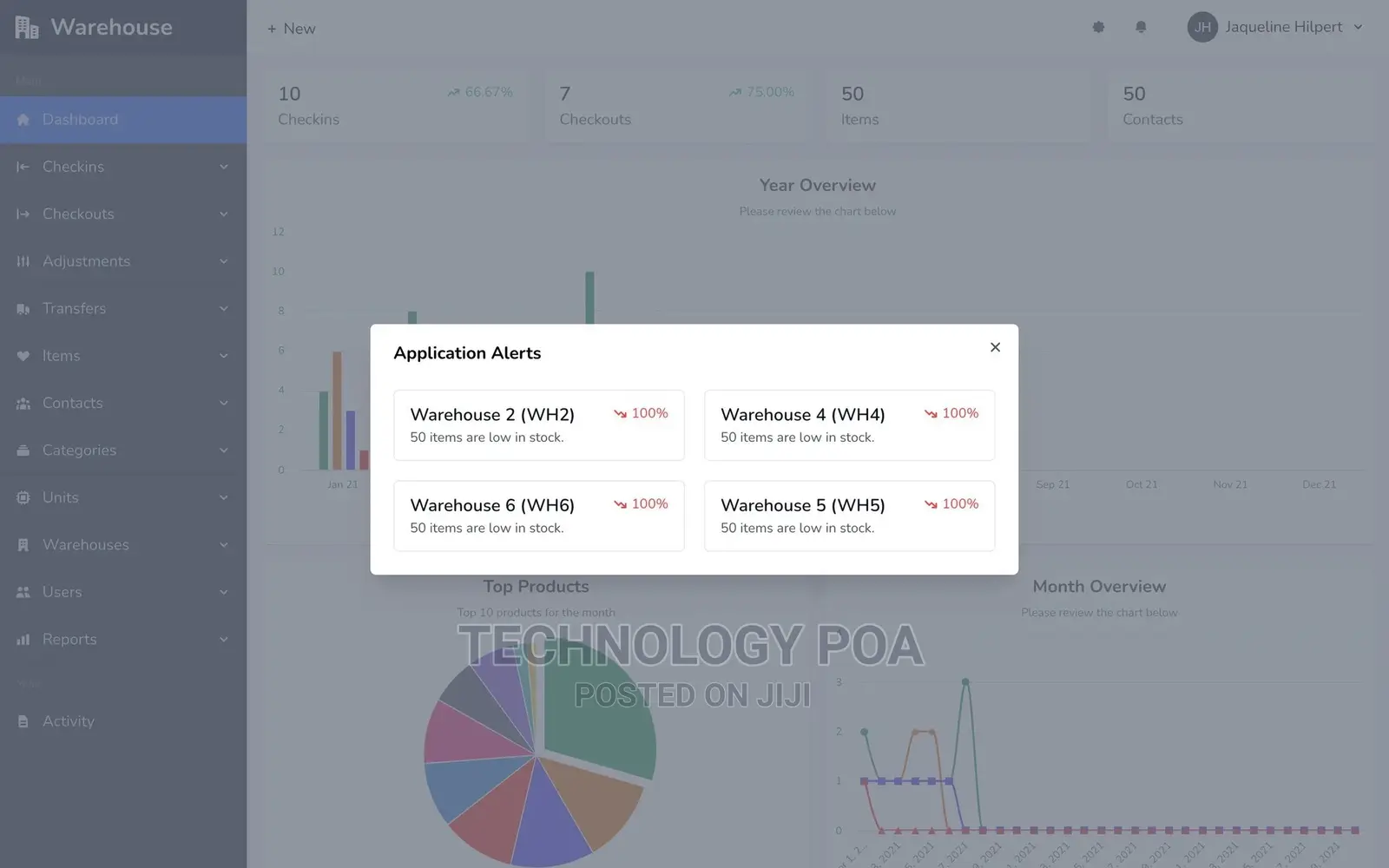 Warehouse Inventory Management Solution