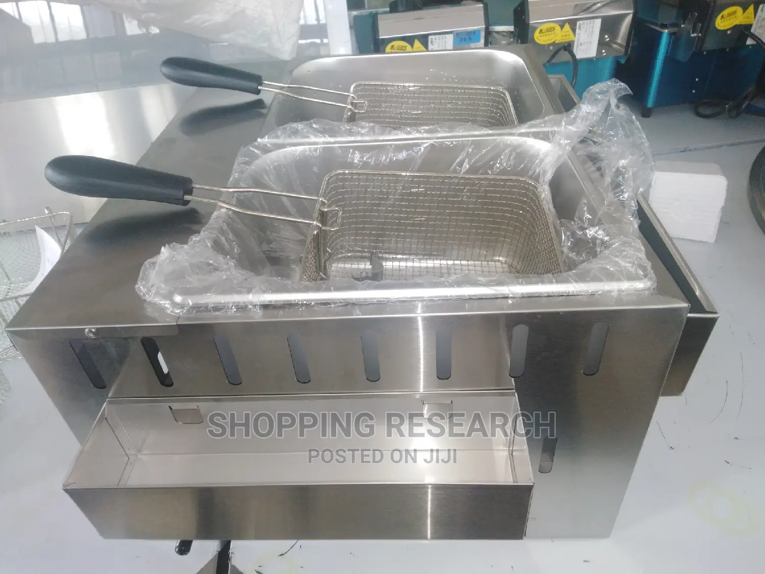 Gas Fryer Imported 8+8l Double Table-top