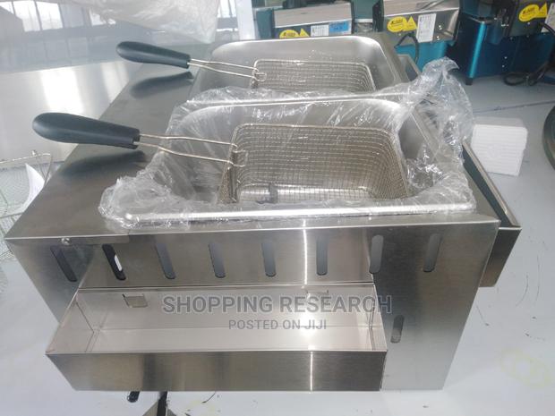Gas Fryer Imported 8+8l Double Table-top - thumbnail 2