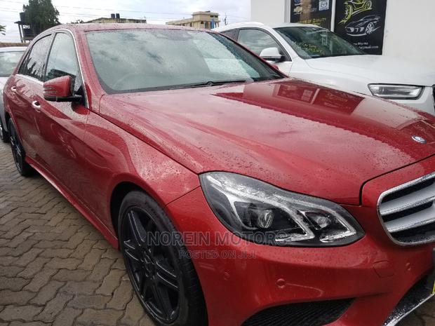 Mercedes-Benz E250 2015 Red